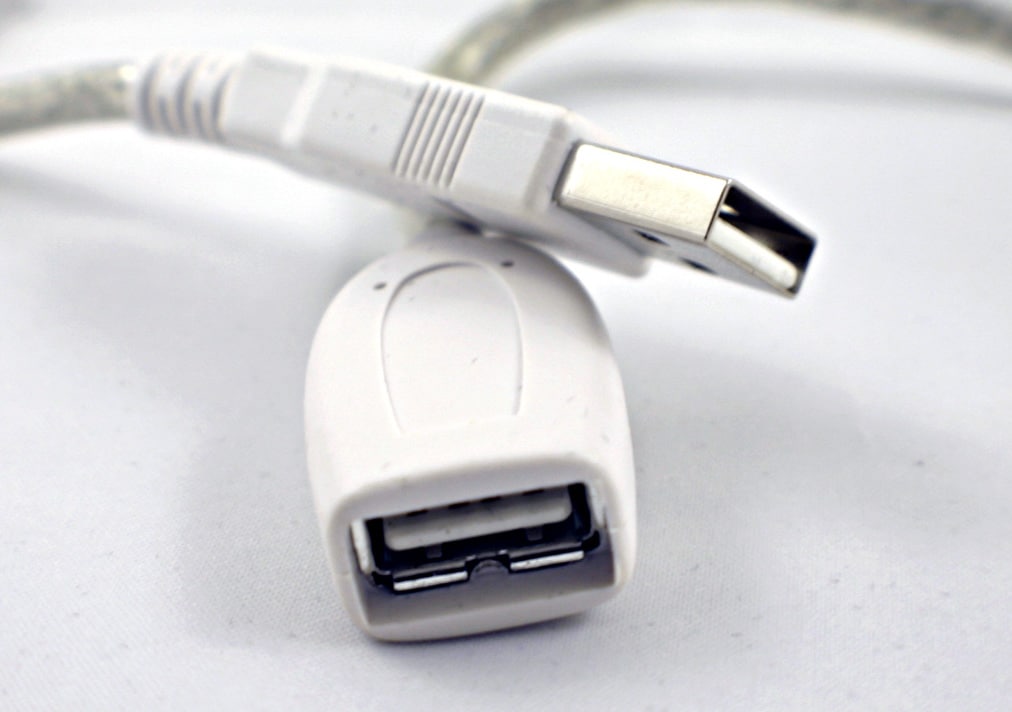 USBコネクタ（Aタイプ） 写真