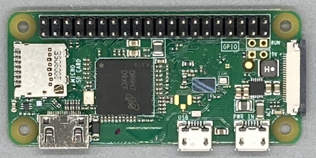 Raspberry Pi Zero WH 写真